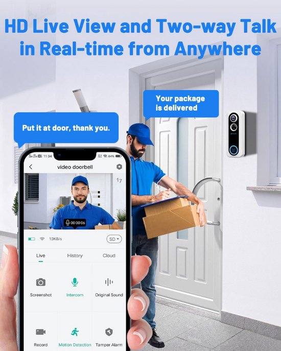 10 beste draadloze deurbel intercoms voor VvE's in 2025