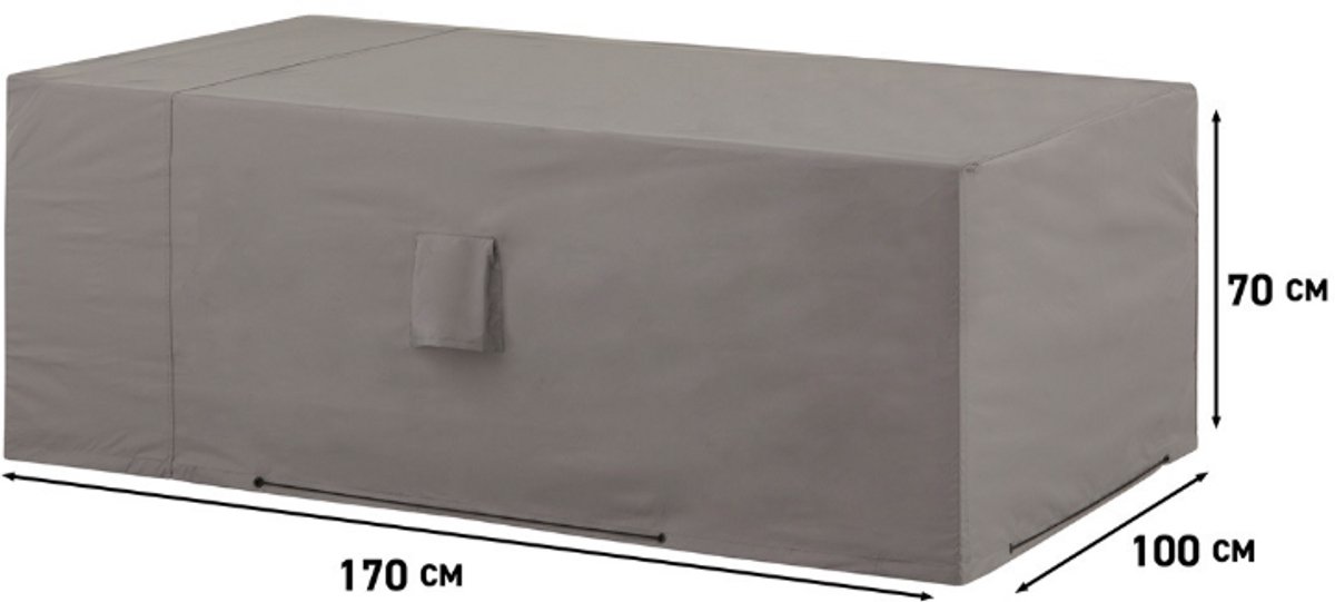 Madison Loungebank hoes 170 x 100 x 70cm | Beschermhoes loungebank | 100% polyester | Madison hoes Taupe