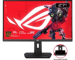 ASUS ROG Strix XG279CNS - FHD Fast IPS Gaming Monitor - 380Hz - 0.3ms - G-Sync Compatible - 27 Inch