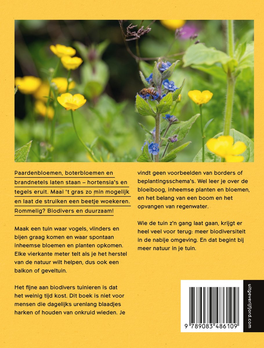 Natuur in je tuin - back cover