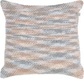 Dutch Decor JUDITH - Sierkussen mist multi 45x45 cm - grijs - Inclusief binnenkussen