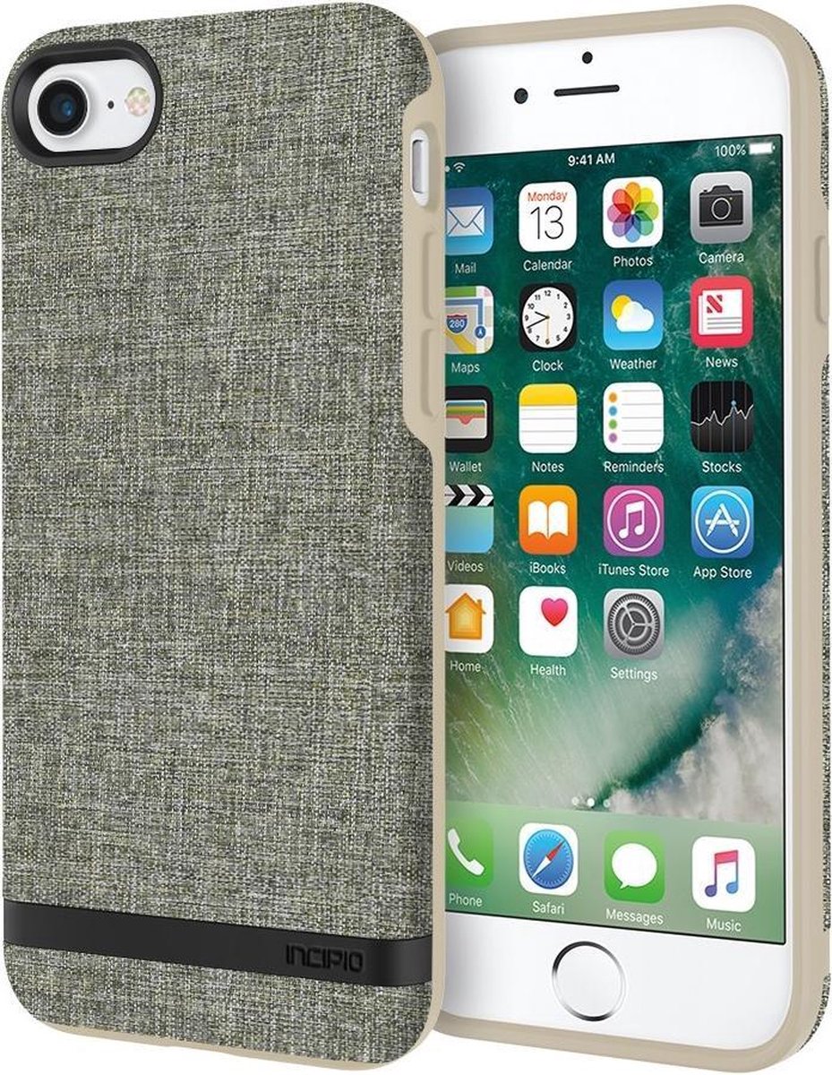 Incipio Carnaby Case (Esquire Series) Apple iPhone 8 en 7 (khaki)