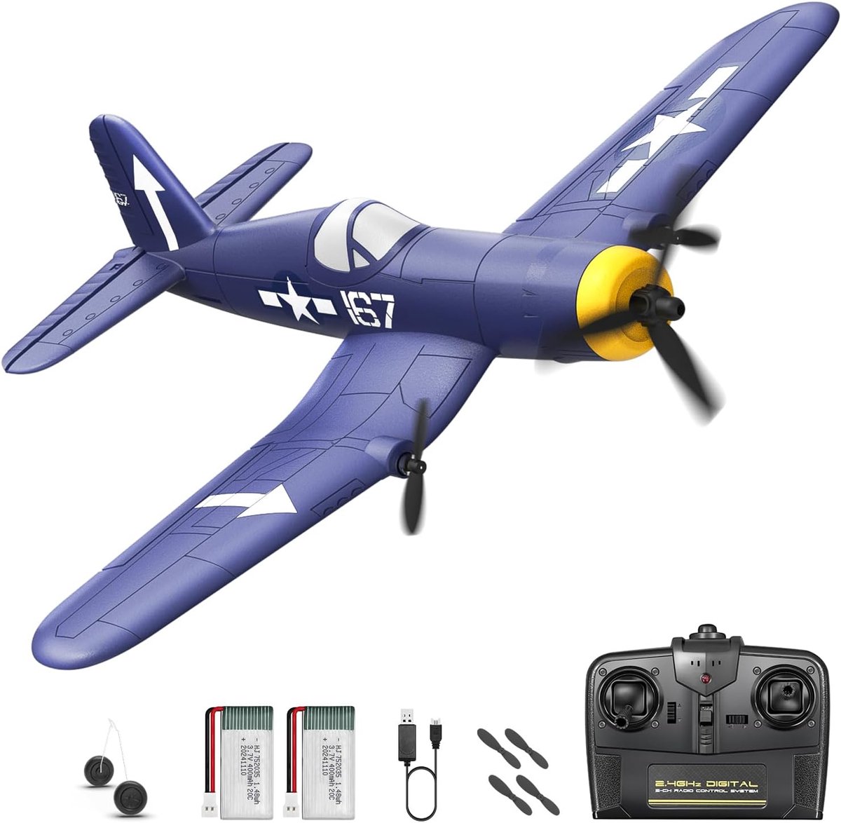 2023 WLTOYS XK A250 BF-109 2.4G 4CH 6G système EPP modèle d'avion planeur mousse
