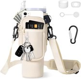 Sac Néoprène Pour Stanley Cup 1.2L/40oz – Bandoulière, Poches, Anti-Fuites, Voyage & Sport