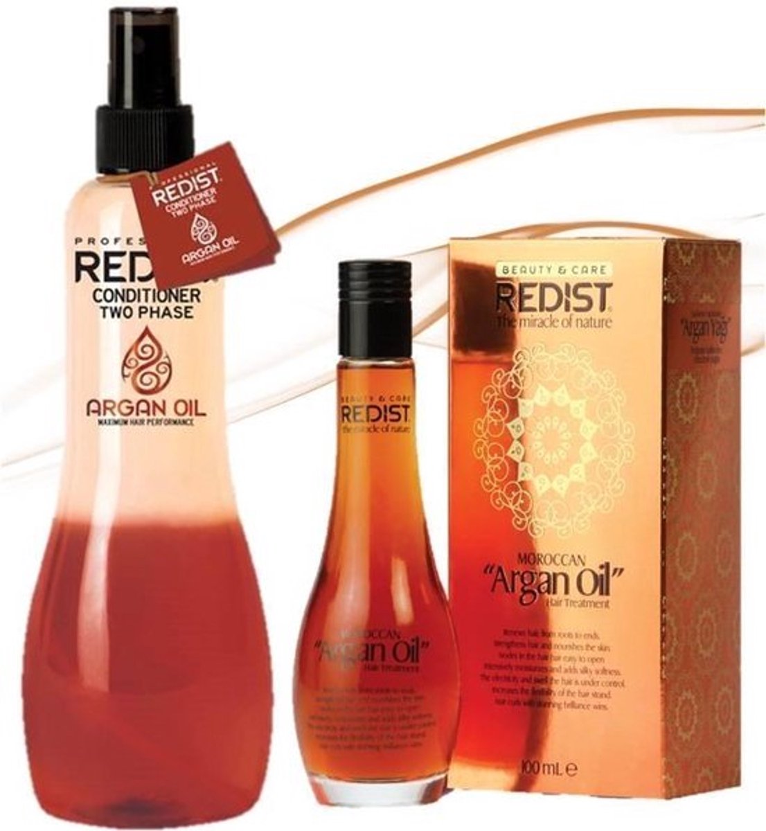 Redist Arganolie 100 ml + Redist Argan Conditioner 400 ml Duo Set