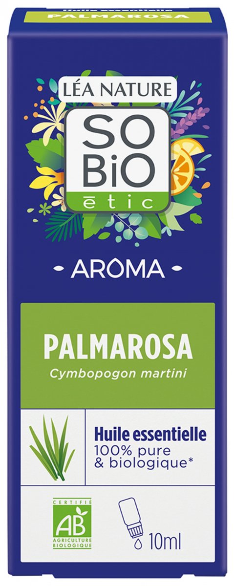 Léa Nature SO BIO étic Aroma Biologische Essentiële Olie Palmarosa 10 ml