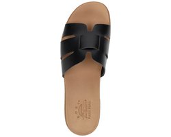 Skechers DESERT KISS LOW - PEAK LOOK Dames Slippers - Zwart