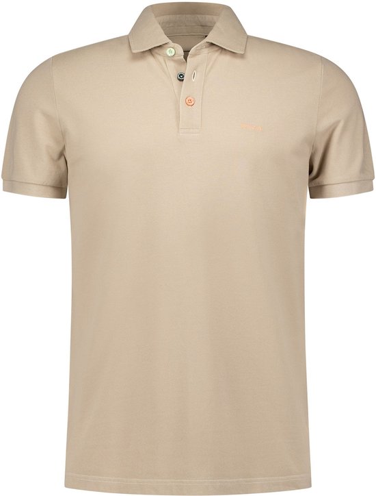 NZA Polo Peter Dessert Sand - Maat L - Heren