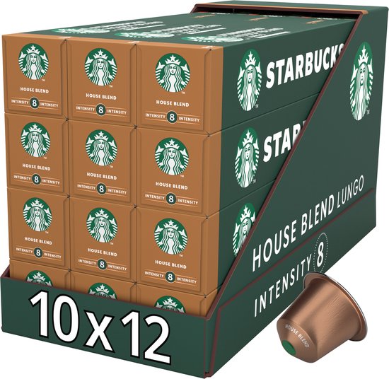 Starbucks House Blend Koffiecups - 120 stuks