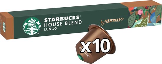 Starbucks by Nespresso capsules House Blend - 10 koffiecups x 12 doosjes