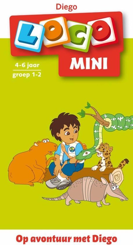 Afbeelding van het spel Loco Mini - Boekje - Op avontuur met Diego - 4/6 Jaar