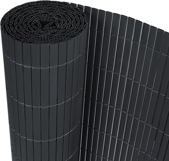 Goedkoop KESSER® PVC Jaloezieën Strip Privacy Roll Dubbele Staafmatten Omheining Ondoorzichtig 30 Bevestigin 1
