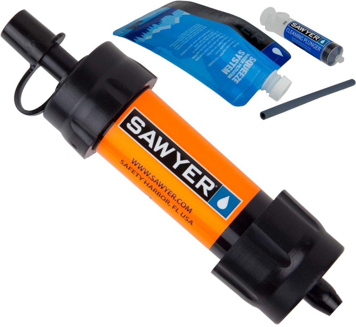 DD Waterzuiveringsapparaat - Waterfilter - Waterzuivering - 30x30x120cm - Oranje