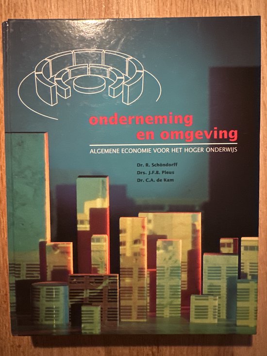 Onderneming en omgeving - cover