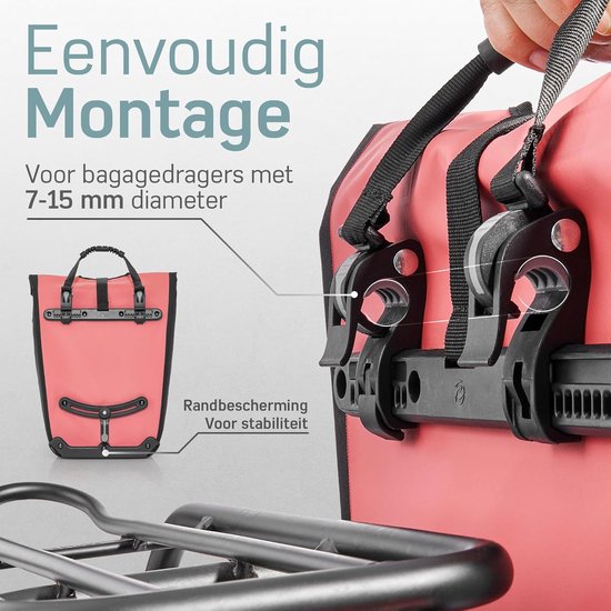 Sacoche porte-bagages Famanu avec élément de refroidissement