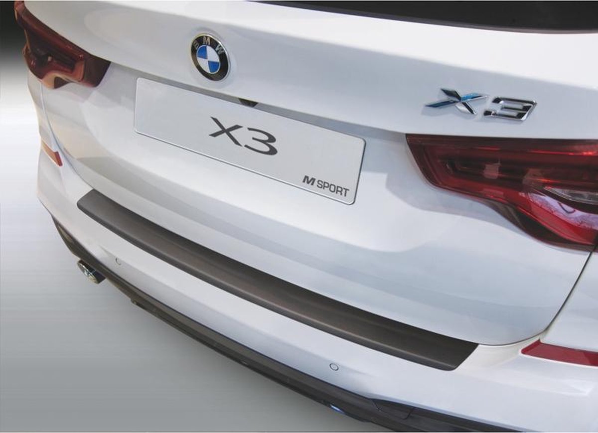 RGM ABS Achterbumper beschermlijst passend voor BMW X3 (G01) 10/2017- 'M-Sport' Zwart
