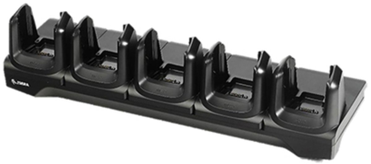 Zebra charging-/communication station, 5 slots, ethernet
