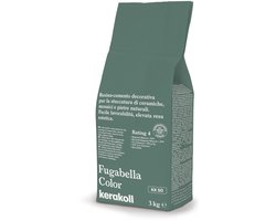 Kerakoll Fugabella Voegmiddel KK50 - Kleur 50 Groen - 3 kg Voegmortel voor Tegels & Natuursteen - Verkrijgbaar in 50 Kleuren - Greenbuild rating 4