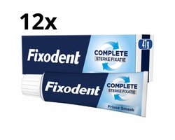 Fixodent Kleefpasta Complete Fresh - 12 x 47 gram - Voordeelverpakking (vervanger van Fixodent Original)