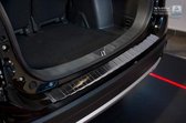 Avisa Zwart RVS Achterbumperprotector passend voor Mitsubishi Outlander III 2015- 'Ribs'