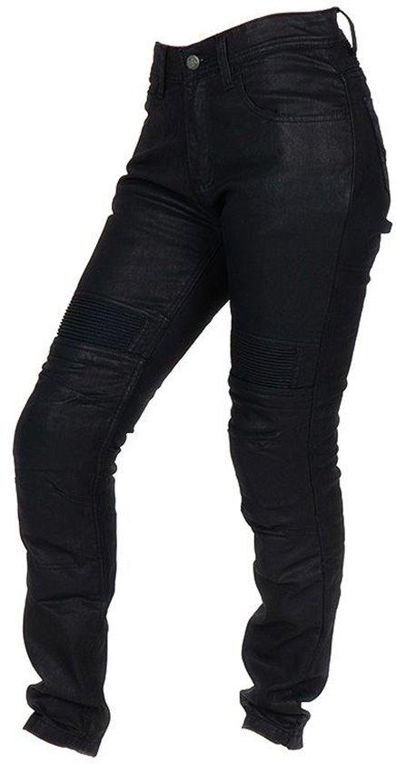 Jean moteur KAPTOR LADIES WASH femme Bleu délavé 40 Homologué CE par MOTOBLOUZ