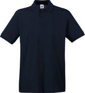 Fruit of the Loom Premium Polo Shirt Donker Blauw L