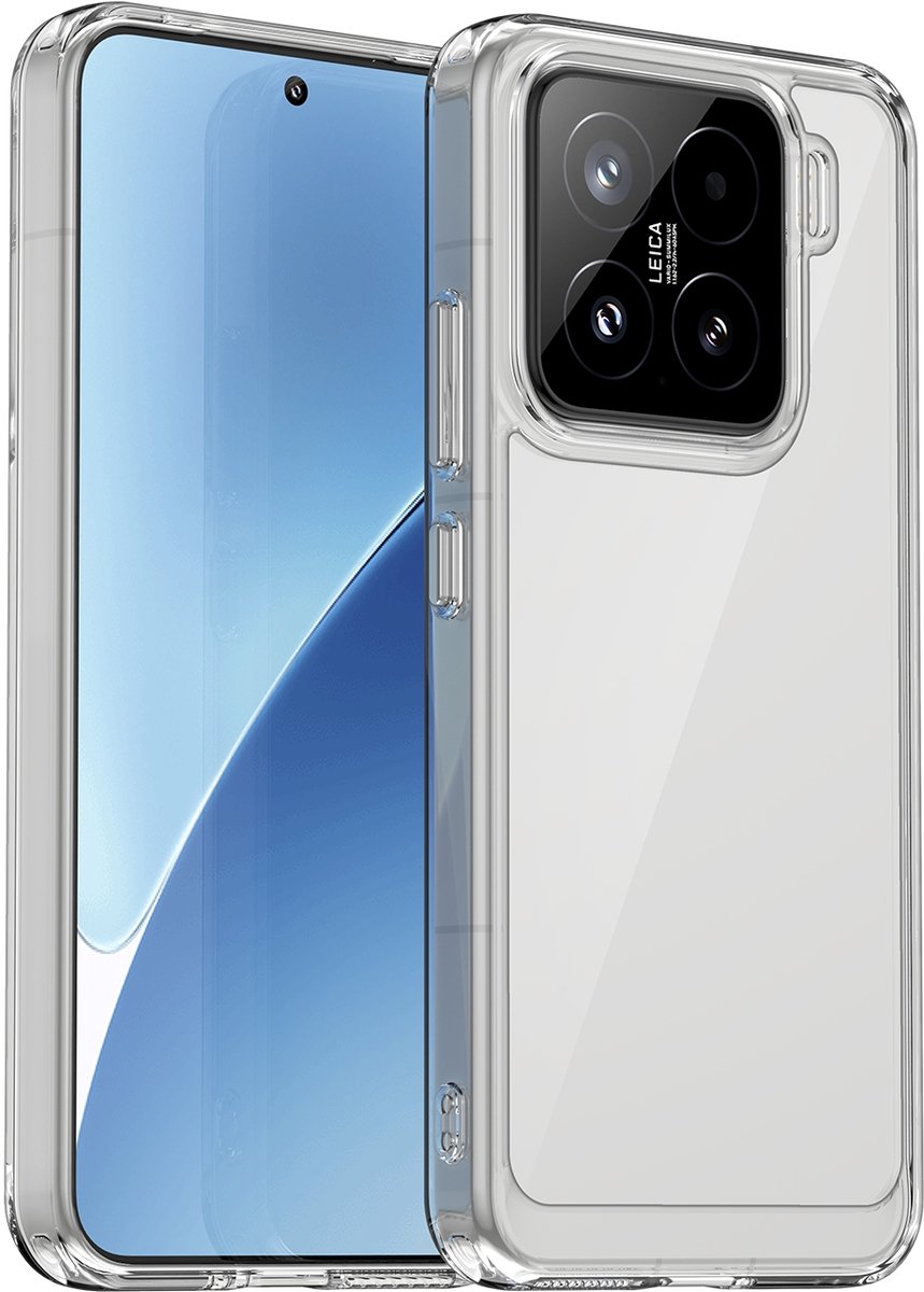 Hoesje geschikt voor Xiaomi 15 - Phonesta Acrylic Hybrid Back Cover - Transparant