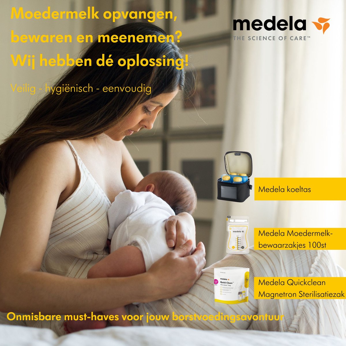 Medela Quick Clean™ Magnetron Sterilisatiezak - Veilige Desinfectie in 3 Min - Herbruikbaar tot 20 keer — afbeelding 7