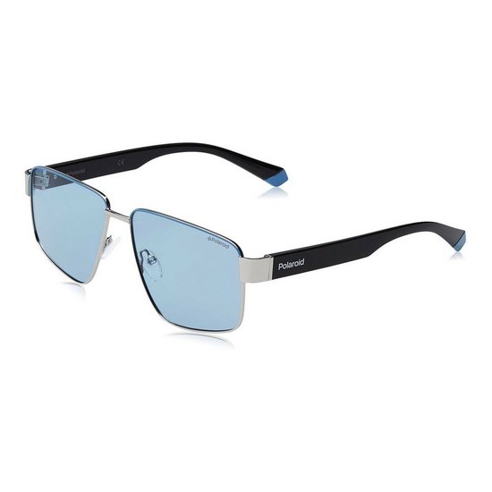Zonnebril Uniseks Polaroid PLD6121S-KUF Blauw van Polaroid — afbeelding 2