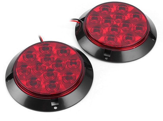 Achterlicht 140 mm LED plat TRAILERGEAR
