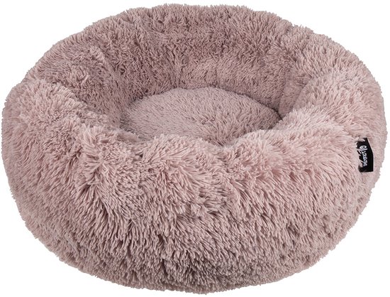 District 70 FUZZ Donut Hondenmand - Sand - Large Ø 80 cm