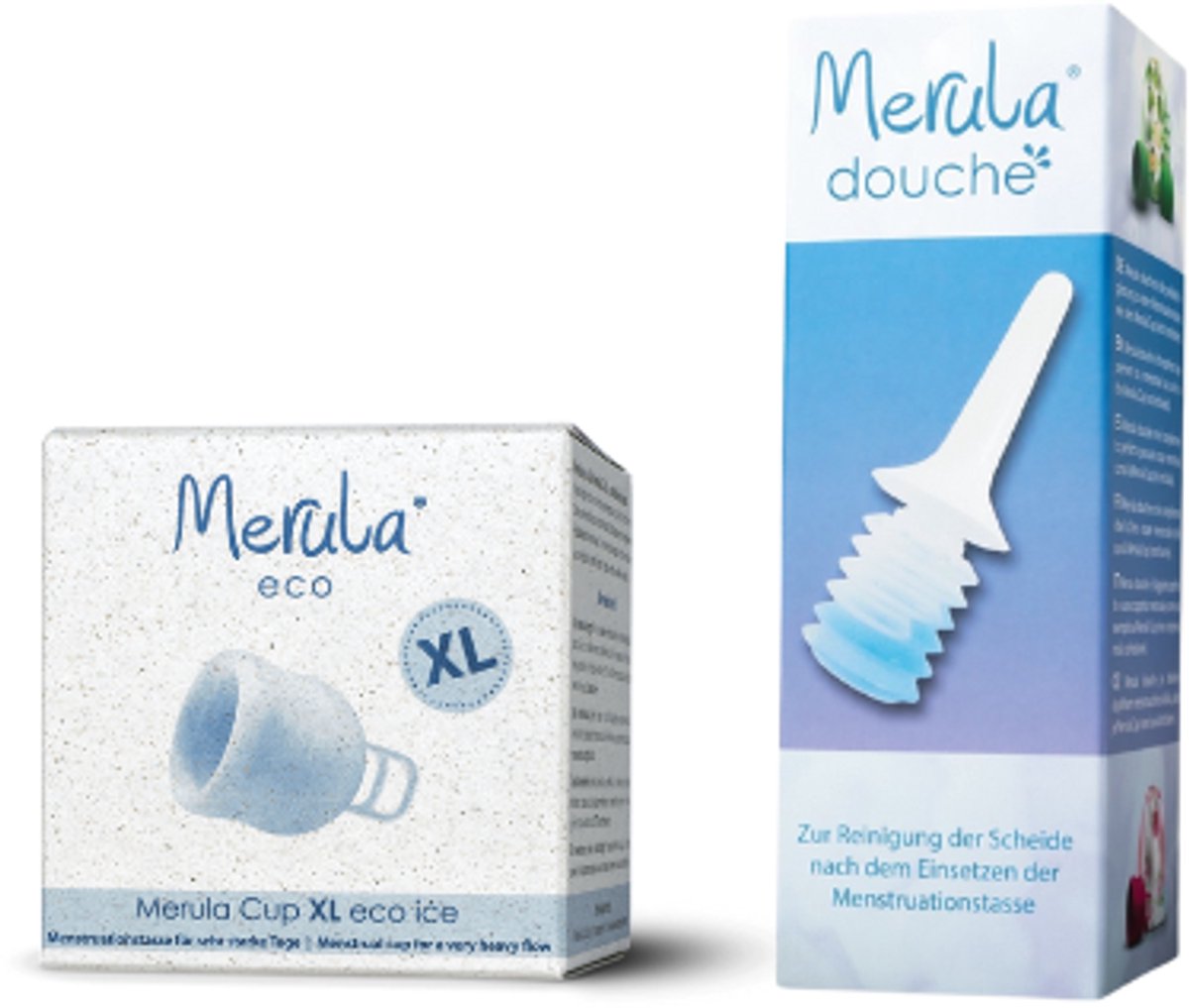 Goedkoopste Merula menstruatie cup Merula douche - strawberry roze