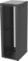 Alfaco 37U Serverkast - 19'' met stalen geperforeerde deuren (BxDxH) 600x800x1800mm