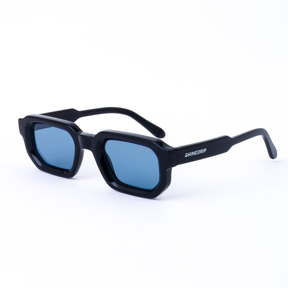 Shinedrip Amsterdam- Aurora Sky zonnebril-Blauwe zonnebril- Unisex- Damers en Heren