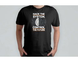 Control The Future - T Shirt - AI - ArtificialIntelligence - Machine - Robot - NextGenAI - KunstmatigeIntelligentie - ToekomstVanAI - AIGestuurd - AIRevolutie