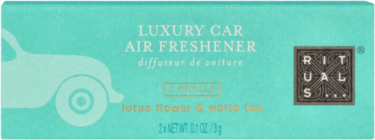 thumbnail: Rituals THE OF KARMA Auto Parfum - Life Is A Journey, 2 X 3 Ml Navulling, Met Heilige Lotus En Witte Thee Geur