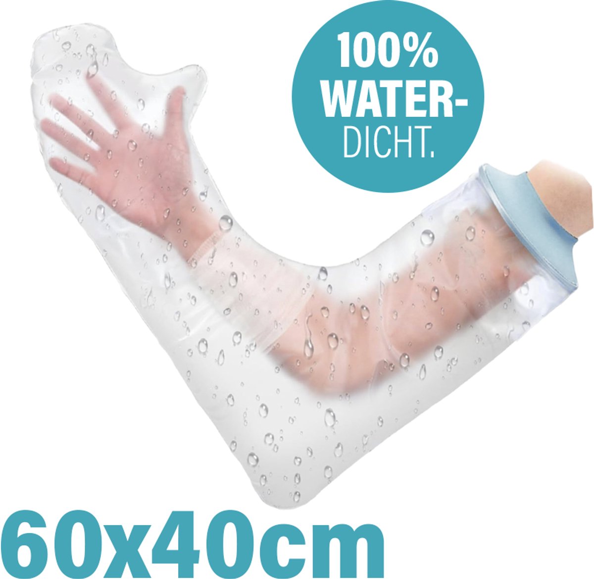 Douchehoes - Gipshoes - Arm - Groot - Heel - Boven arm - Elleboog - Pols - Waterdicht