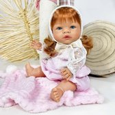 Nines d Onil Babypop Alika Bloemetjes 40 cm
