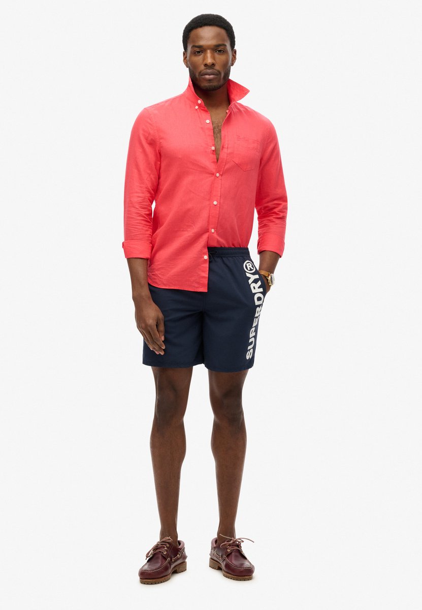 Superdry SPORT GRAPHIC 17 SWIM SHORT Heren Zwembroek - Nautical Navy — afbeelding 9