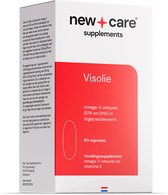 New Care Visolie omega - triglyceriden - 3 vetzuren - 60 capsules