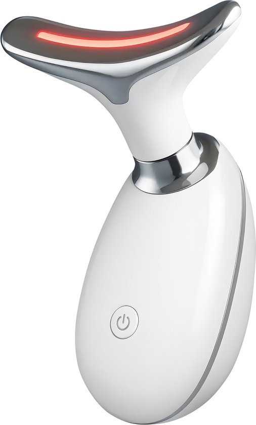 Nuvance Huidverjongingsapparaat - Facelift Apparaat - Huidverzorging - USB Oplaadbaar - Gezichtsreiniger - LED Behandeling