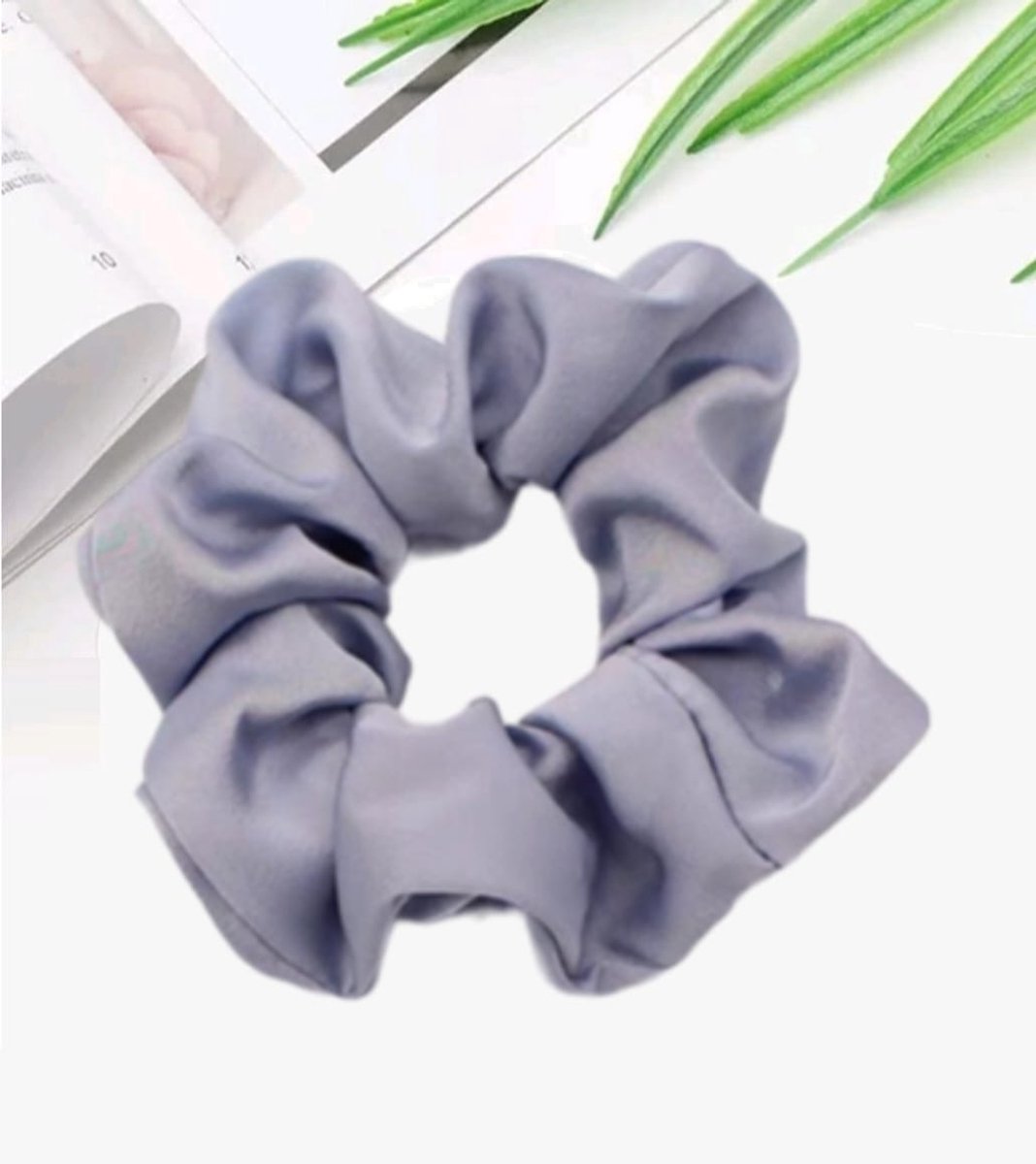 Luxe Zijde scrunchie -haarelastiek Haarelastiekjes - Haar Accessoires Vrouwen - Wokkels - Haarelastiekjes Scrunchie - Haar Accessoires Meisje
