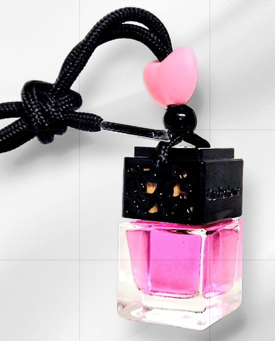 Autoparfum Heart of Lavie - 8ml - Met roze hartje - Car Perfume | Autogeur | Auto parfum | Autogeurtje | Luchtverfrisser | Auto Geurverfrisser | Kerstcadeau | Bedankt cadeautje | Verjaardagscadeau