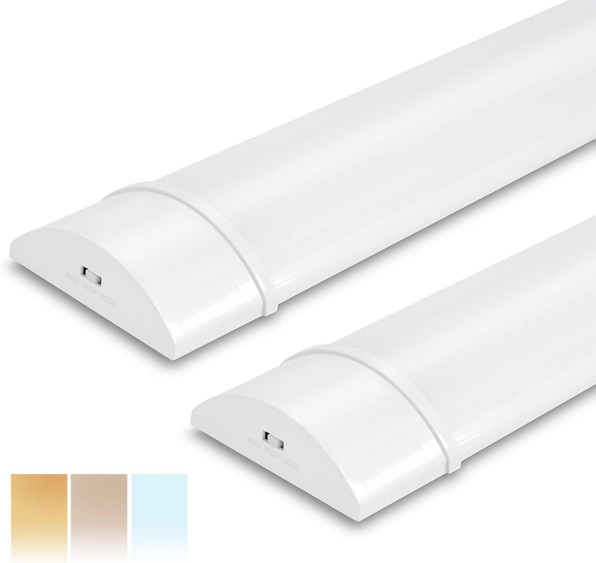 LED-buis 120 cm - Energiezuinige kelderlamp met 34 W, 3750 lm en 3 kleurtemperaturen