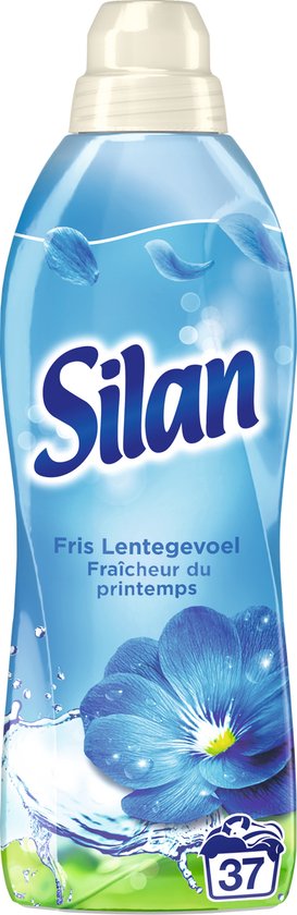 Adoucissant Silan Fris Spring Feeling - 6 x 37 lavages - Pack économique