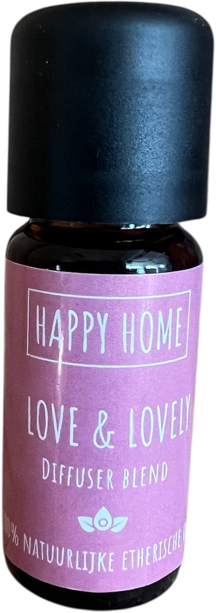 Goedkoopste De groene linde - love en lovely - happy home - diffuser blend - etherische olie - 10ml