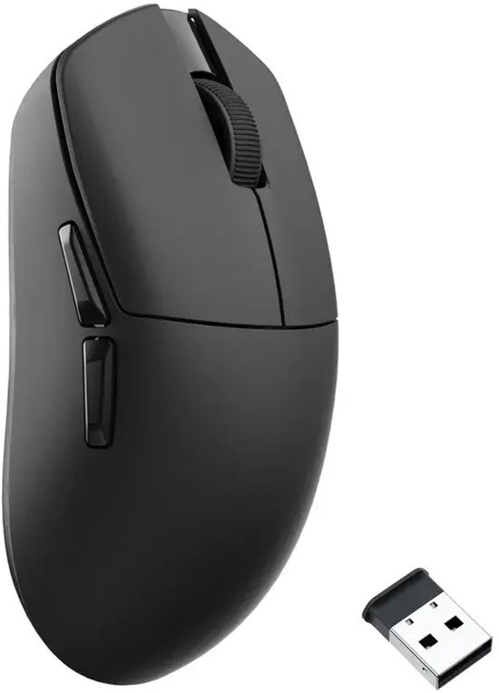 Keychron Lemokey G1 draadloze 8K gaming muis zwart