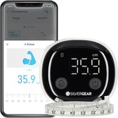 Meetlint Lichaam - Omtrekmeter - Body Mass Tape - Slimme Omvangmeter Met App - Rolmaat - Lintmeter - Silvergear