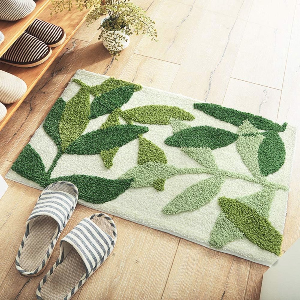 Antislip Badmat 45 x 65 cm - Super Zacht en Waterabsorberend Microvezel - Perfect voor Badkamer, Douche en Keuken