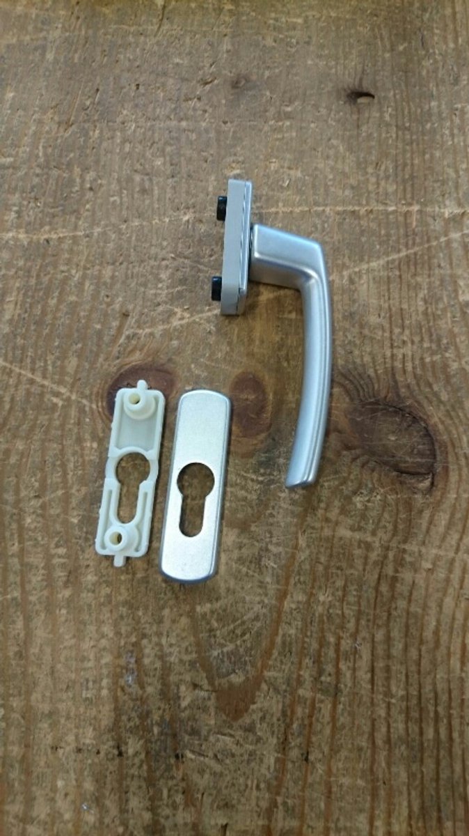 Maco greep Geanodiseerd F1 11075 krukstift 7mm